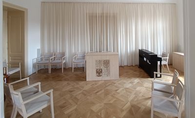 Čalouněné židle a křesla pro kulturní domy 