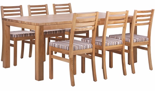 Restaurační a jídelní stoly ARMANDO 200 dub masiv