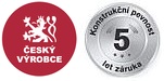 Garance konstrukční pevnosti od výrobce.