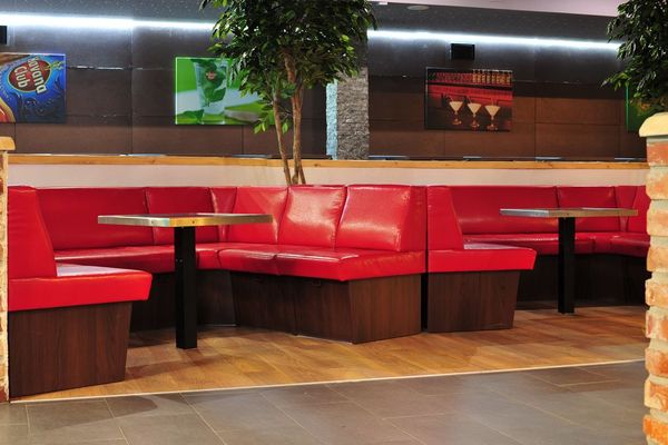 Čalouněné lavicepro restaurace