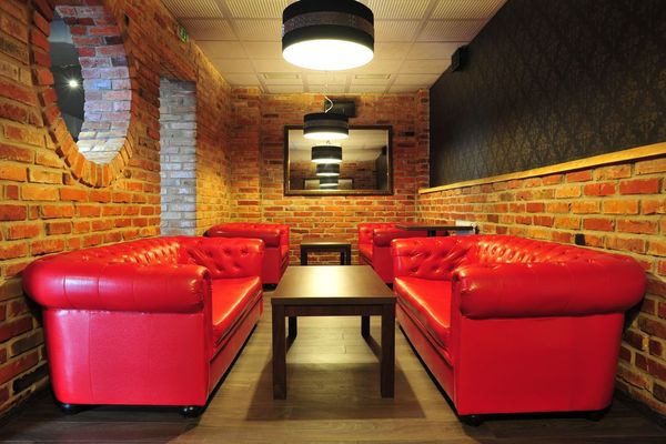 Čalouněné lounge sedačky pro restaurace