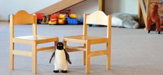 Dětské dřevěné židle