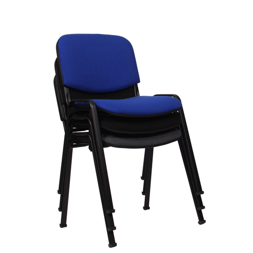 Kovová židle ISO kostra černá