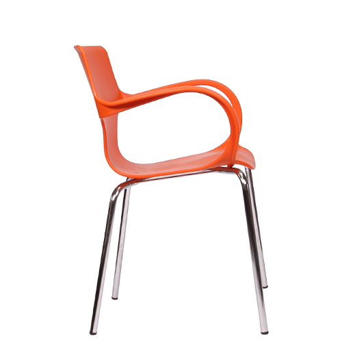 Kovová plastová židle Flores