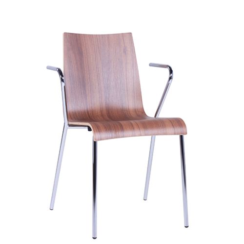 Kovová  židle ROMAN HPL AL možnost stohování 