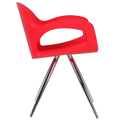 Designové židle PEPPER SPIDER plastové s kovovu konstrukcí