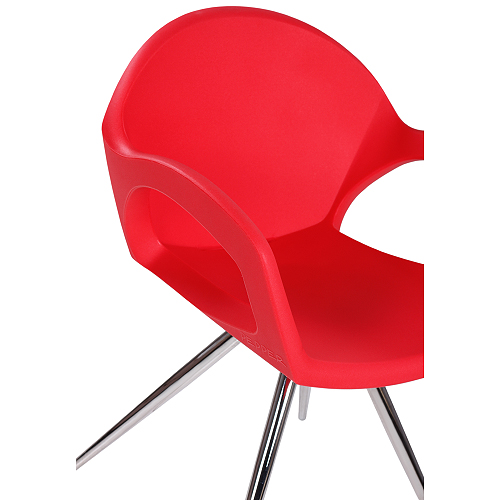 Designové židle PEPPER SPIDER plastové s kovovu konstrukcí