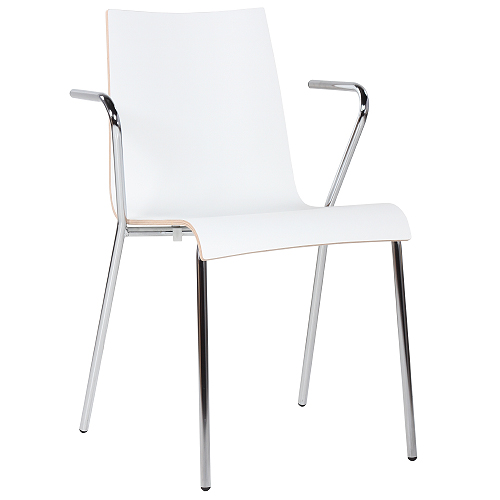 Kovová  židle ROMAN HPL AL možnost stohování 