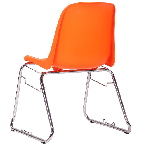 Plastová židle PAULA s možností stohování kovová kostra