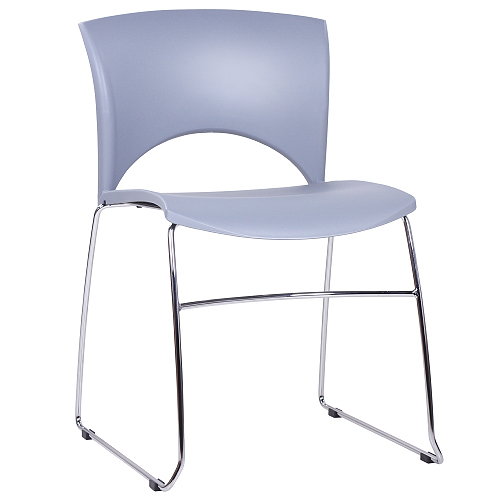 Kovové designové židle SOLE s možností stohování