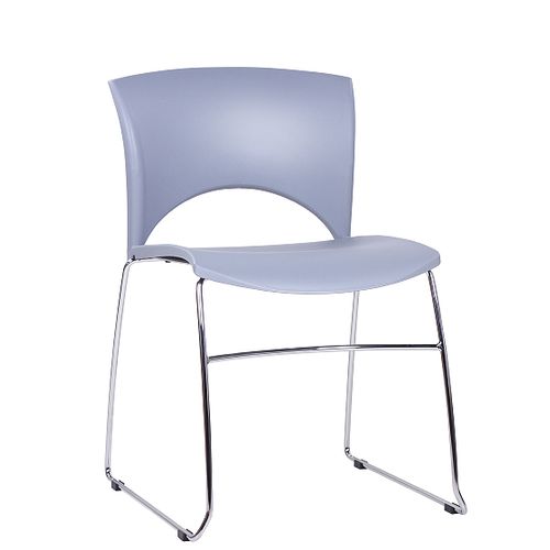 Kovové designové židle SOLE s možností stohování