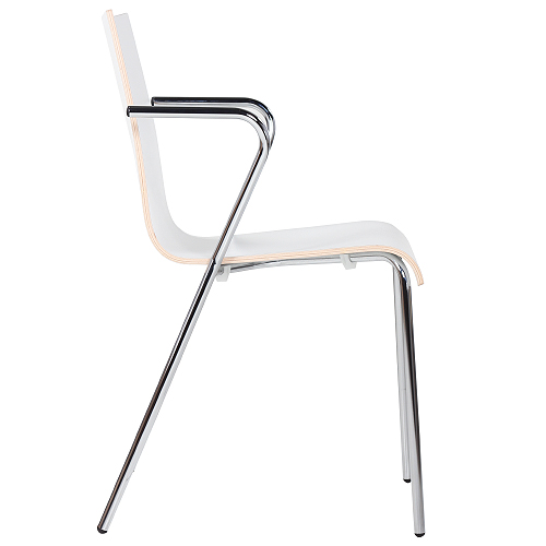 Kovová  židle ROMAN HPL AL možnost stohování 