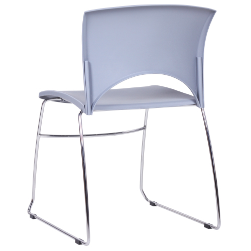 Kovové designové židle SOLE s možností stohování