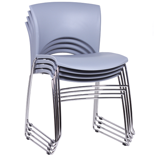 Kovové designové židle SOLE s možností stohování