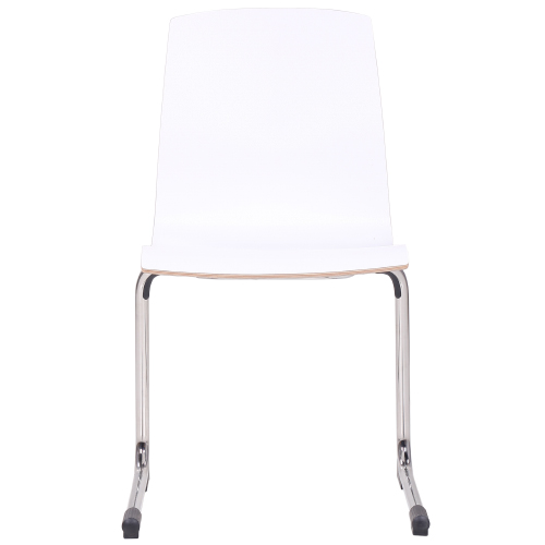 HPL skořepinové židle GREGOR možnost položení na stůl a stohování