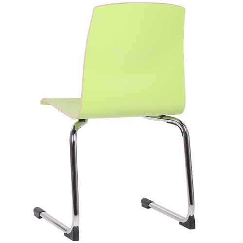 HPL skořepinové židle GREGOR možnost položení na stůl a stohování