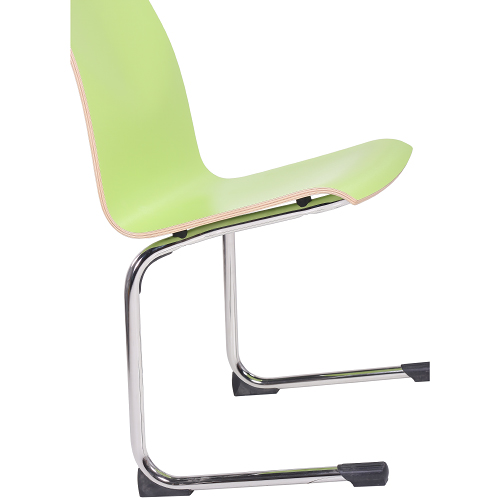 HPL skořepinové židle GREGOR možnost položení na stůl a stohování