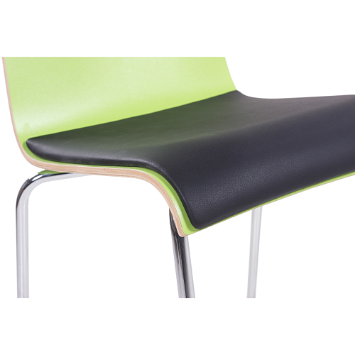 Kovová  židle ROMAN HPL SP čalouněný sedák