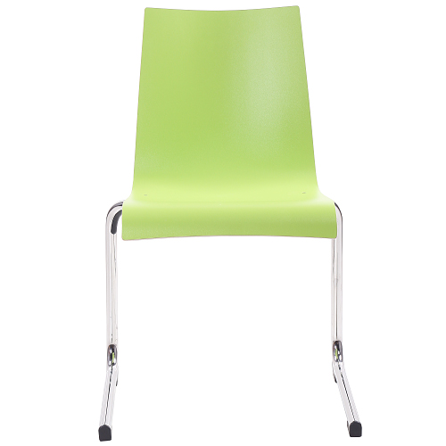 HPL skořepinové židle GREGOR možnost položení na stůl a stohování