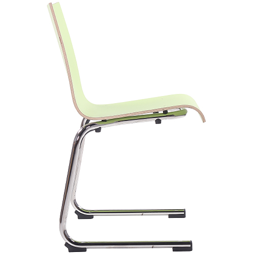 HPL skořepinové židle GREGOR možnost položení na stůl a stohování