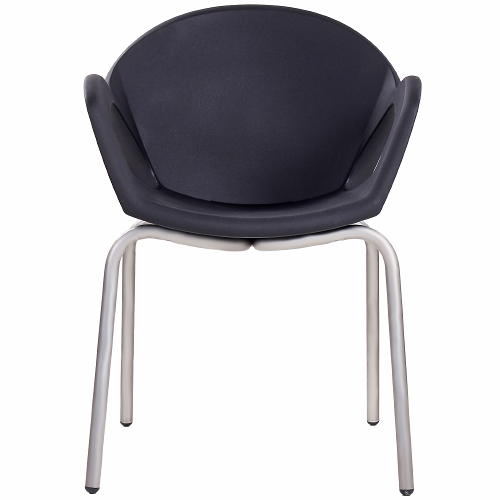 Designové plastové křesla PEPPER s hliníkovou konstrukcí