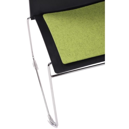 Kovové židle ARIS SEMINAR pro praváky s psací podložkou sklapovací odnímatelnou