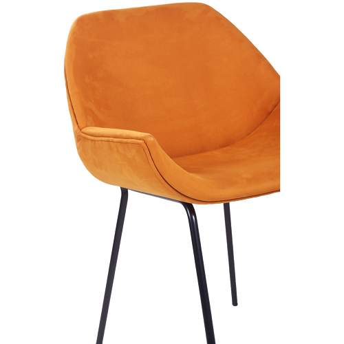 Čalouněné křeslo MARINA design kovové konstrukce