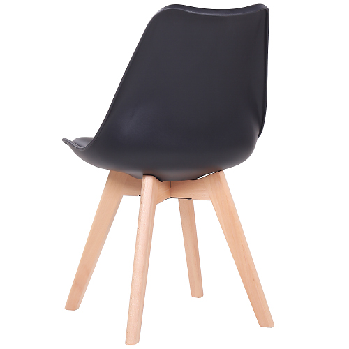 Designové skořepinové židle MILO plastový sedák