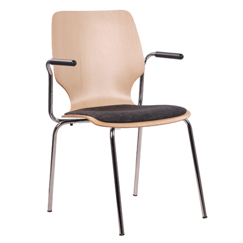 Jednací kovová židle COMBISIT E20