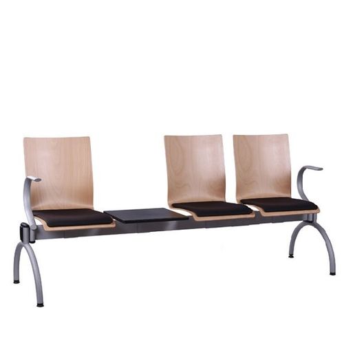 Kovové lavice do čekárny se stolem COMBISIT TC43T