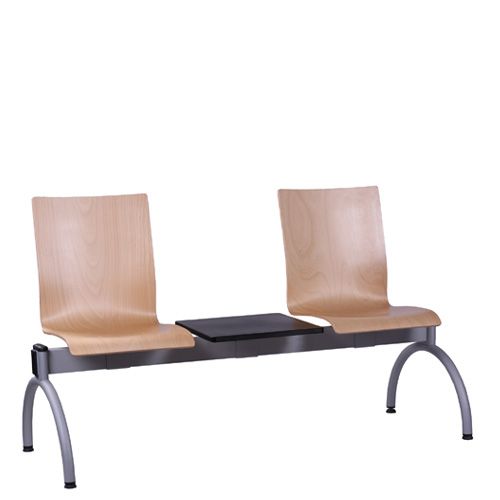 Kovové lavice do čekárny se stolem COMBISIT TC42T