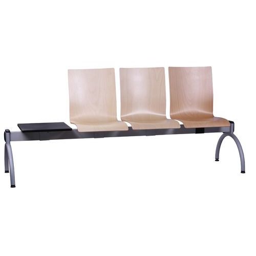 Kovové lavice do čekárny se stolem COMBISIT TC43T