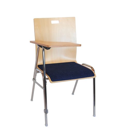 COMBISIT SEMINAR ER SP  kovové židle s psací podložkou