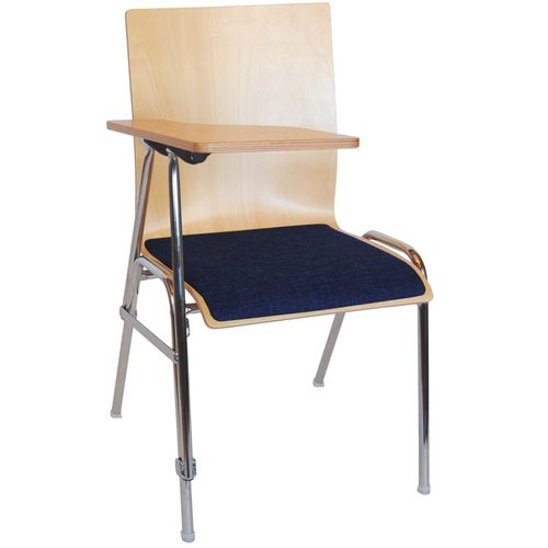COMBISIT SEMINAR ER SP  kovové židle s psací podložkou