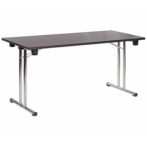 Skládací stoly FT 147-25K pro konference černá barva