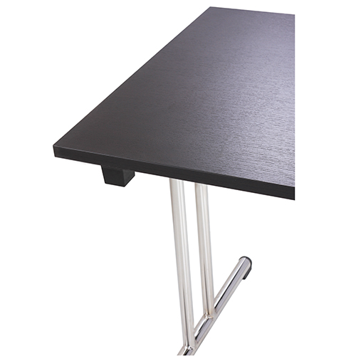 Skládací stoly FT 147-25K pro konference černá barva