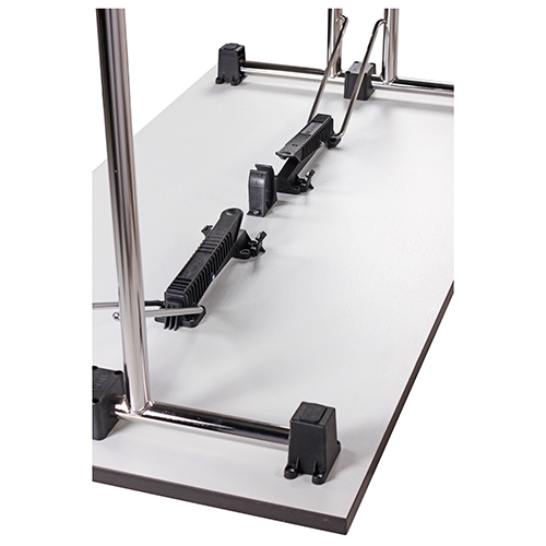 Skládací stoly FT 147-25K pro konference černá barva