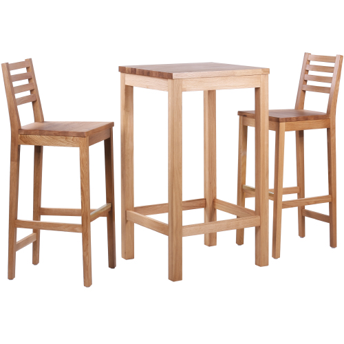 Barové stoly ARMANDO BAR dub masiv více rozměrů