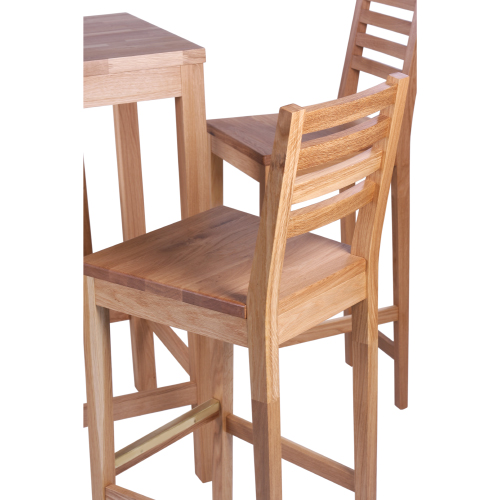 Barové stoly ARMANDO BAR dub masiv více rozměrů