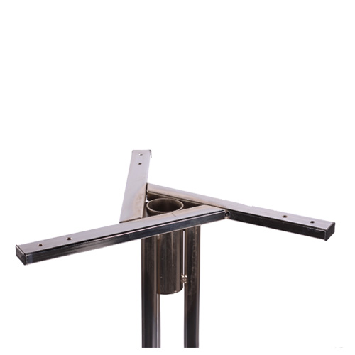 Kovové barové stolové podnože TRIO CR H