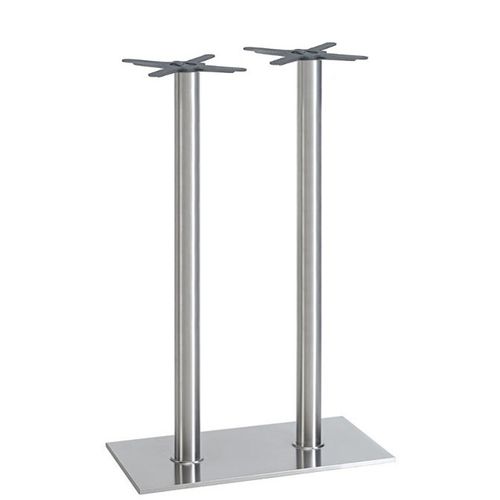 Kovové barové nohy RIANO DUO IX H nerez