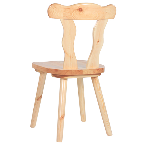 Selské dřevěné židle LINUS ve venkovském stylu