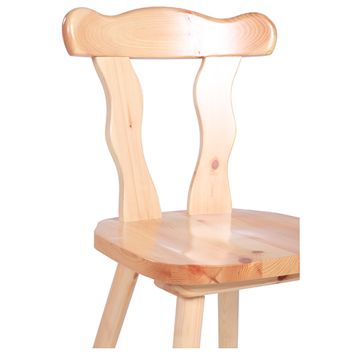 Selské dřevěné židle LINUS ve venkovském stylu