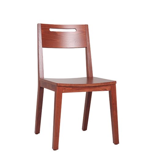 Židle FIN G pro restaurace a bistra otvor pro uchopení