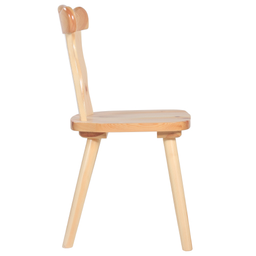 Selské dřevěné židle LINUS ve venkovském stylu