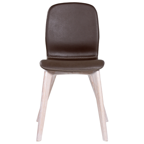 Dřevěná židle s čalouněným sedákem GLAMOUR UP W