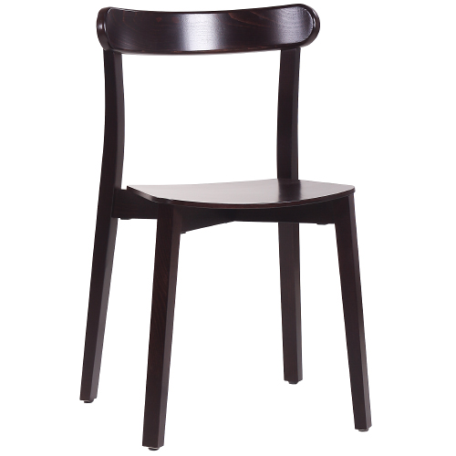 Dřevěné bistro židle LUKE s možností stohování