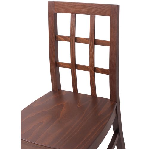 Dřevěné židle do restaurace ALEXIA SD s odolnou konstrukcí