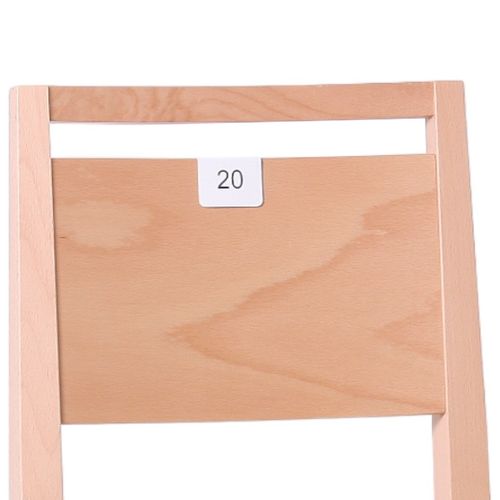 Dřevěné židle LUCAS AL ST restaurační