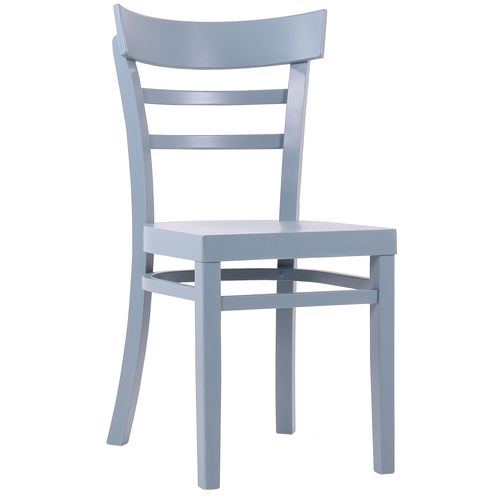 Dřevěné restaurační židle MARONA S dřevěný sedák